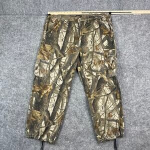 Outfitters Ridge Cargo‎ Pants Mens 2XL Camo Organic Cotton Hunting Outdoor
